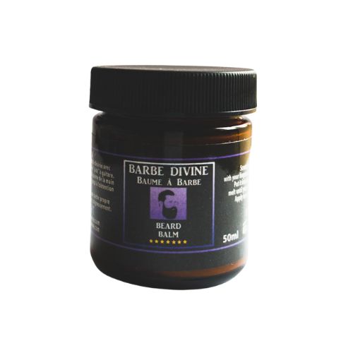 Pot de baume à barbe MOONLIGHT - 50 ml, soin hydratant avec finition lustrée et parfum frais.