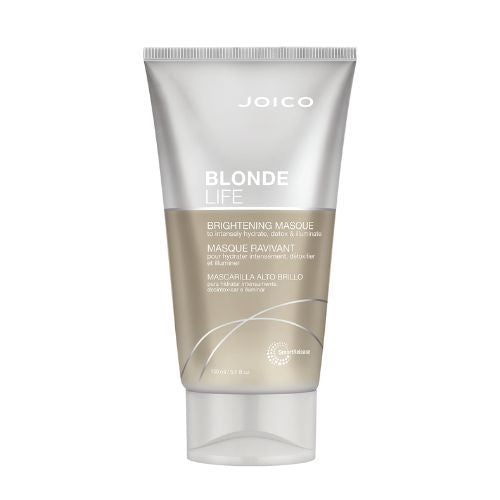 Le masque ravivant blonde life hydrate, adoucit et illumine les cheveux blonds instantanément.  Neutralise le chlore et élimine les éléments qui peuvent faire jaunir ou faire perdre l'éclat des cheveux blonds.