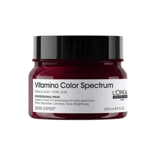 Masque Vitamino Color Spectrum L’Oréal Professionnel – soin hydratant cheveux colorés, brillance miroir et couleur longue durée