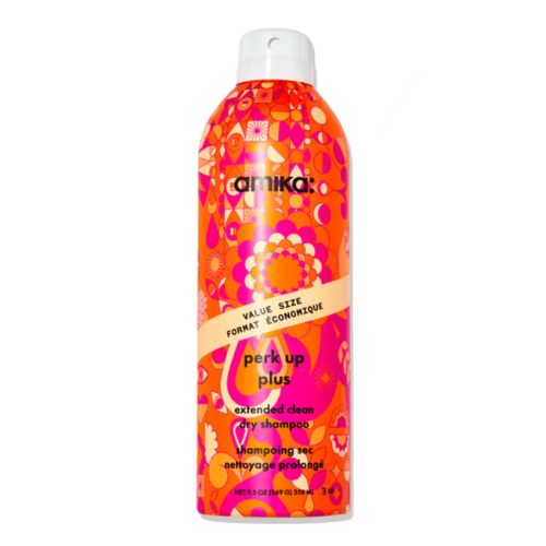 Flacon de shampooing sec Perk Up Plus - 240 ml, soin sans résidu pour des cheveux frais et propres.