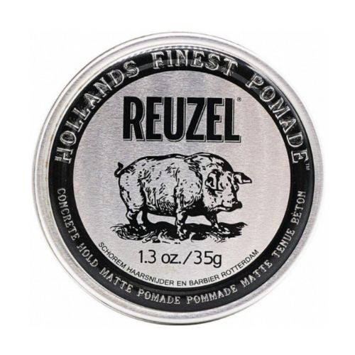 REUZEL Gris métallique pommade matte tenue béton