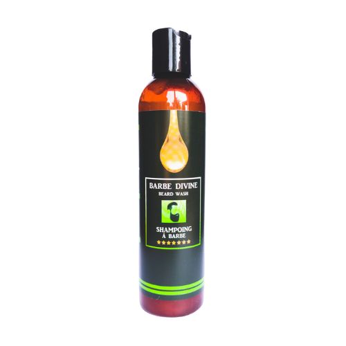 Shampoing à barbe L'ORIGINAL - Flacon de 240 ml avec formule naturelle pour une barbe propre et hydratée.