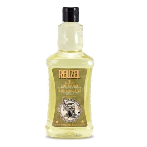 REUZEL shampoing arbre à thé cheveux et corps