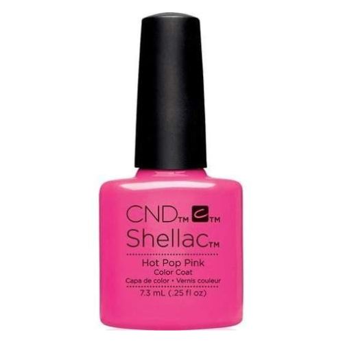 SHELLAC Vernis U.V  hot pop pink