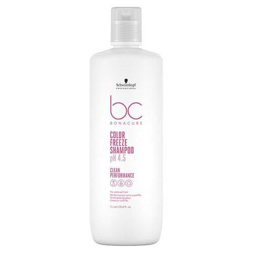 Gel de couleur BC BONACURE® pH 4,5. La technologie pH 4.5 Balancer scelle non seulement la surface des cheveux colorés comme le font les soins de couleur conventionnels, mais surtout, elle gèle les pigments de couleur profondément à l'intérieur de la matrice capillaire pour une couleur optimale.