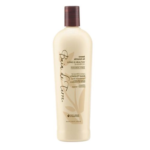 <p>Ce shampooing fortifie tes cheveux pour les aider à allonger et les rendre deux fois plus forts tout en hydratant les pointes fourchues.</p> <p>Convient aux cheveux colorés.</p> <p>Inspiré de la nature, ce shampooing est fait avec des huiles d'argan et de monoï.</p> <p>Il est soyeux et sans parabène pour un nettoyage en douceur.</p>