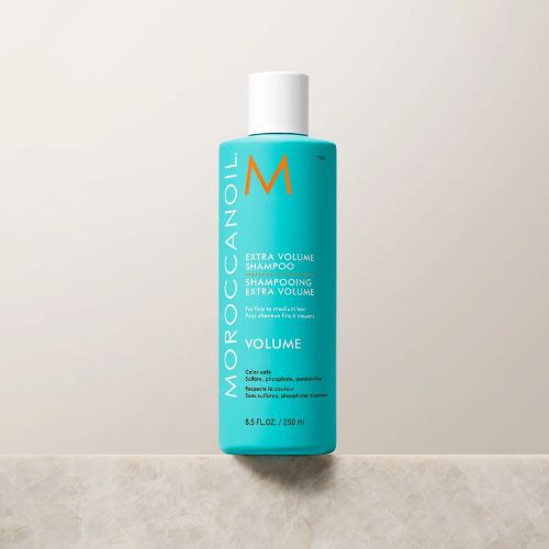 Shampoing doux et volumisant à base d’huile d’argan.