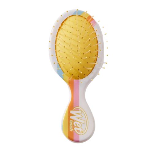 Brosse démêlante Intelliflex™ avec picots souples et coussin moelleux, idéale pour un démêlage sans douleur et sans casse.