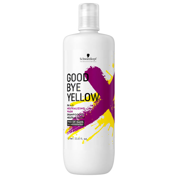 BC BONACURE Good Bye Yellow Neutralizing Shampoo Schwarzkopf